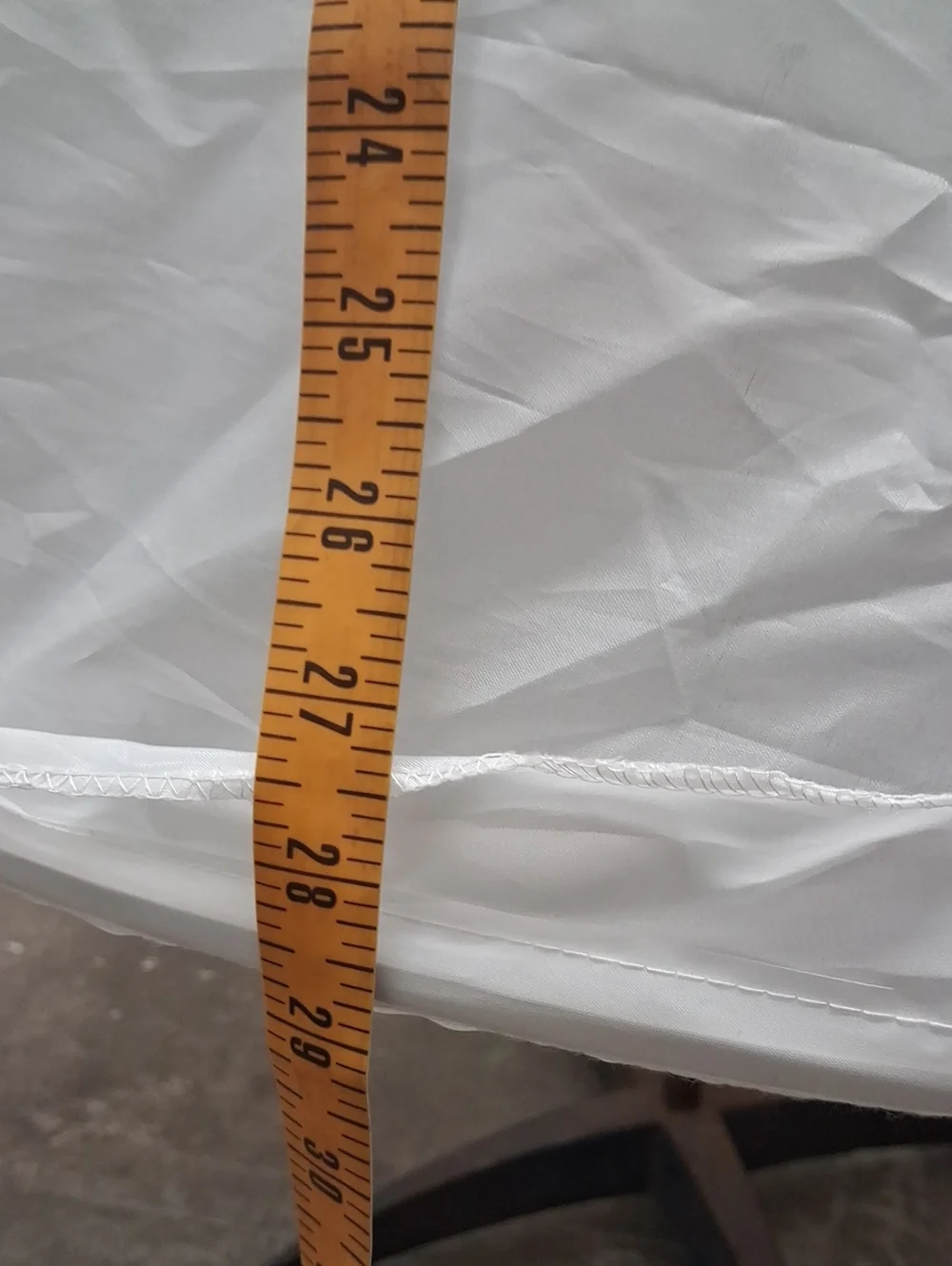 White Bridal Crinoline Petticoat Skirt